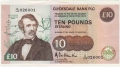 Clydesdale Bank Plc 10 Pounds 10 Pounds,  9.11.1990